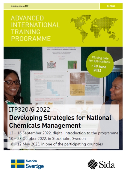 ITP320/6 2022 Developing Strategies for National Chemicals Management